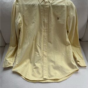 Yellow Polo by Ralph Lauren Men's Shirt size Medium